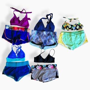 OLD NAVY & SO Mix & Match Swim Shorts & Bikini Top Bundle (lot of 5) - FREE GIFT